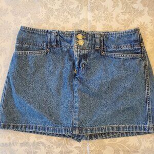 Palmento's Vintage‎ Demin Skort Short Skirt Size 5 Pal * Co 2005